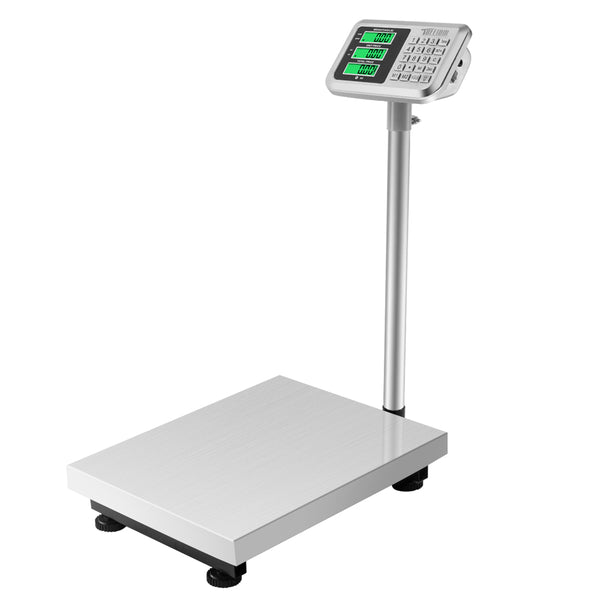 TUFFIOM  G7S 661lb Weight Electronic Platform Scale With LCD Display Stainless Steel